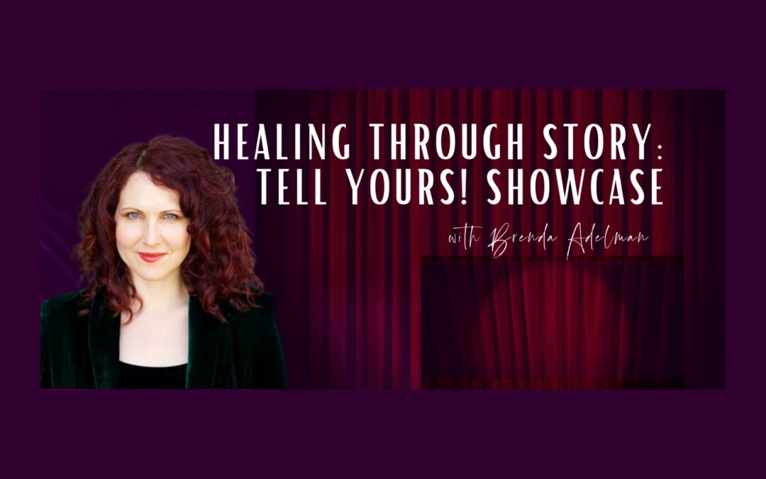 The courage to step on stage and tell your story